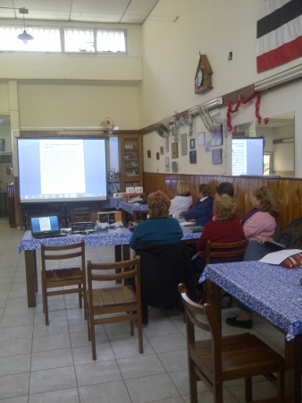 Cuatro nuevos compañeros entran a nuestra selva y organizamos un taller para compartir información y prepararlos para el gran día 